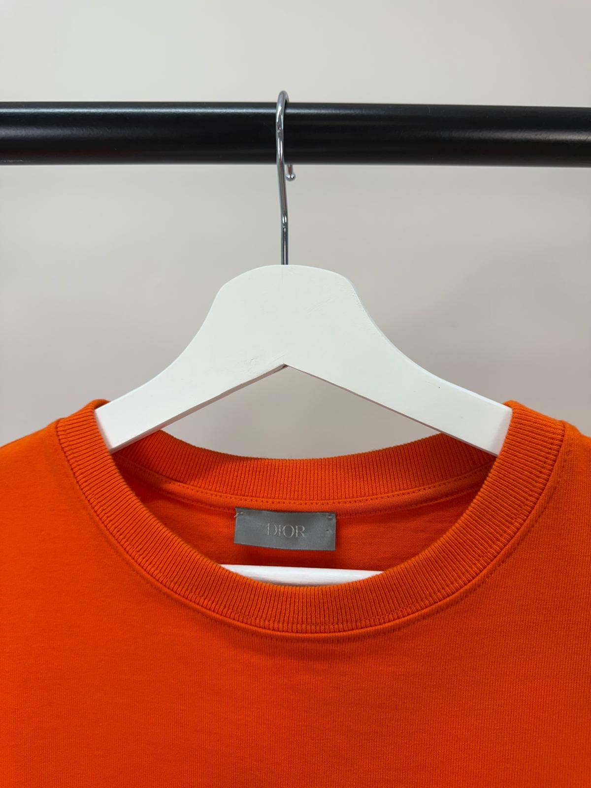 Dior Orange CD Logo T-Shirt - XS