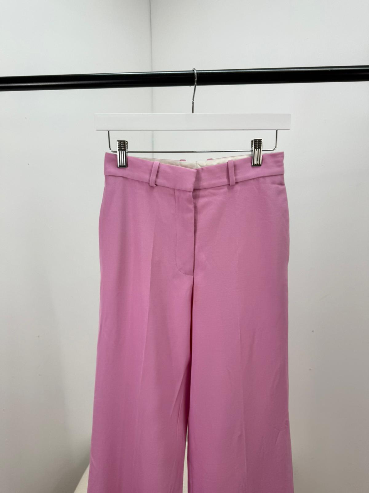 Stella McCartney Pink Straight Leg Trouser - Small