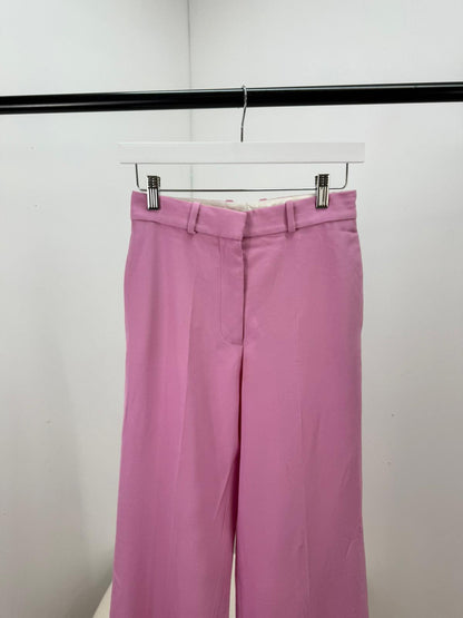 Stella McCartney Pink Straight Leg Trouser - Small