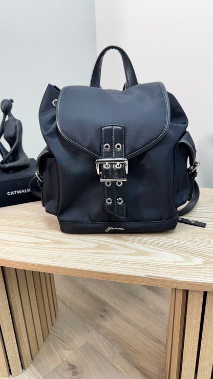 Ganni Bucky Shell Backpack