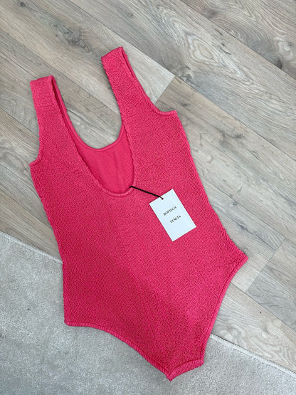 Bottega Veneta Hot Pink Swimsuit , Brand New - UK 8