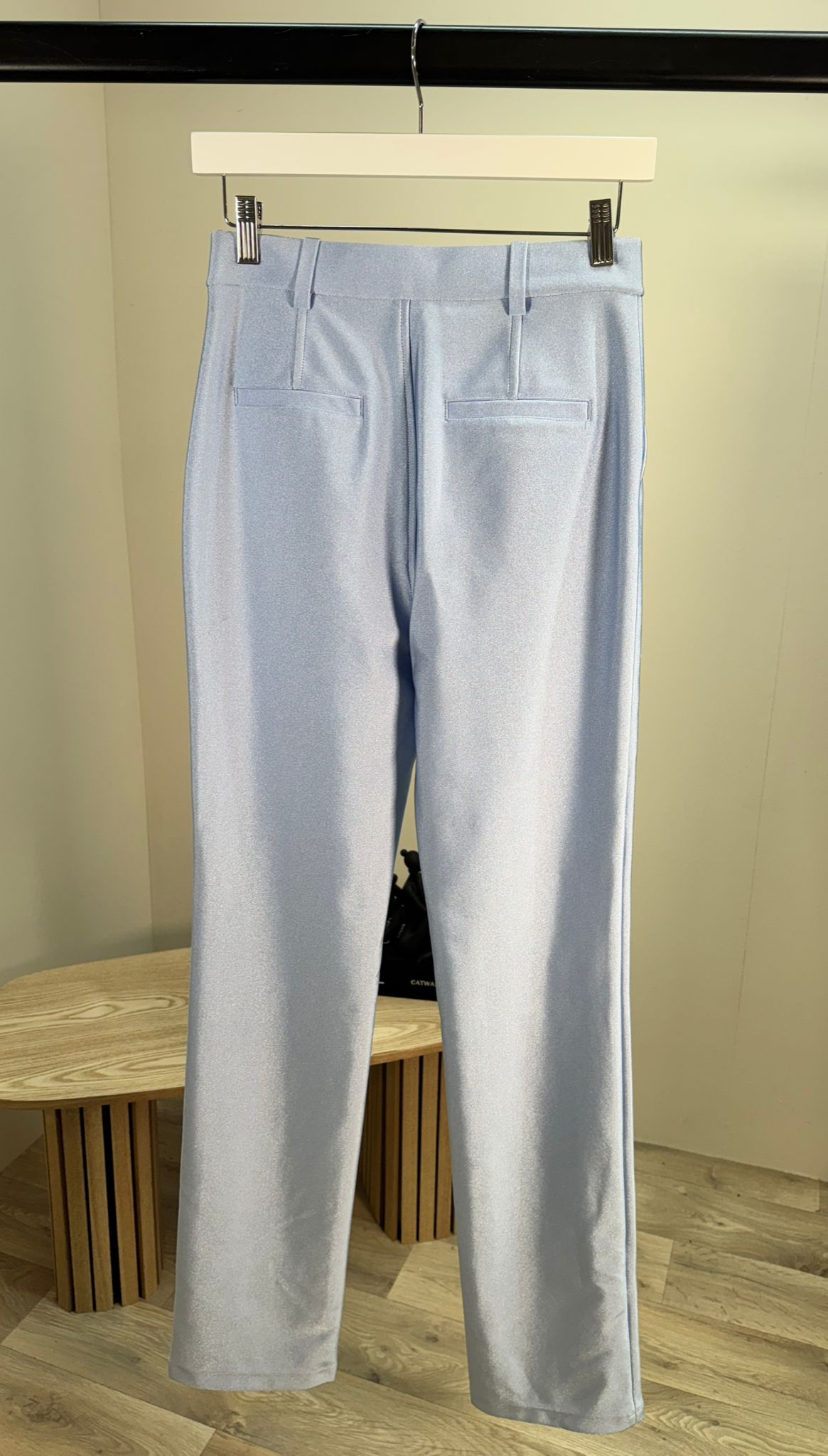 Alexander Wang Active Stretch Bodycon Pants In Blue – US 4