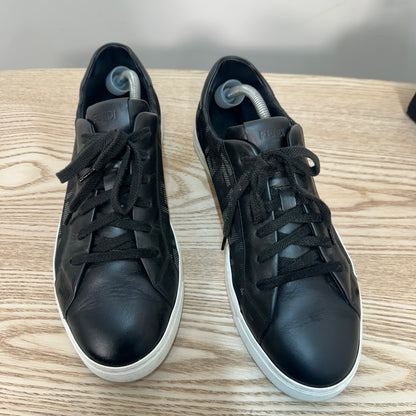 Fendi Black FF Insert Trainers – UK 8