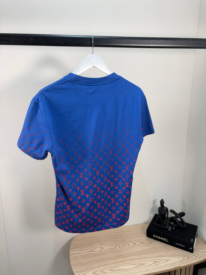 Louis Vuitton Blue Monogram T-Shirt – UK Small