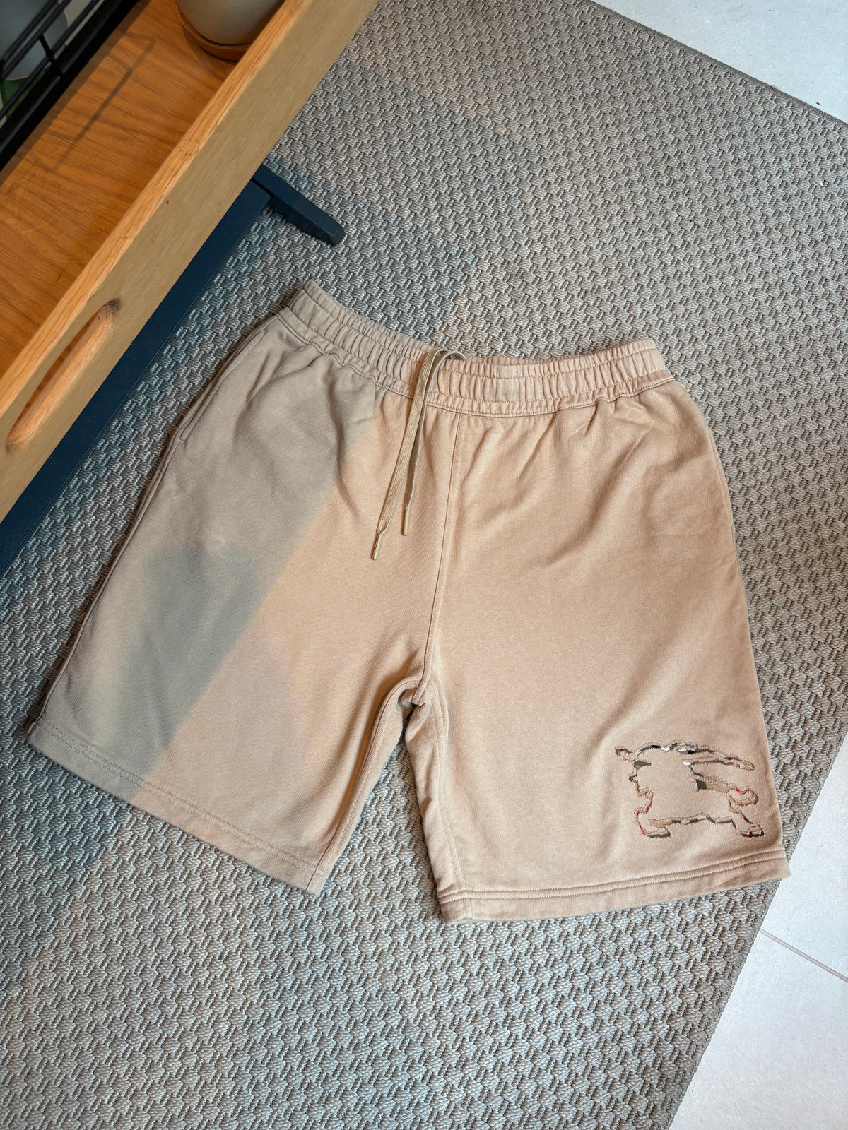 Burberry Beige Cotton Shorts – Large