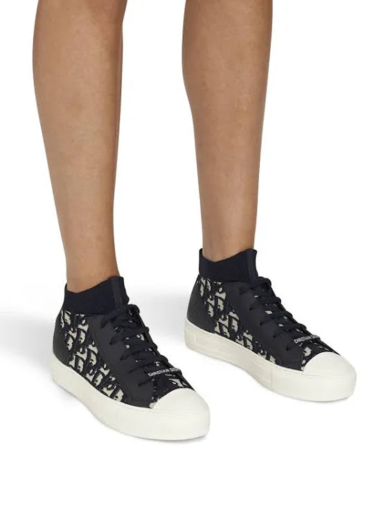 Dior Walk'N'Dior Deep Blue Oblique Trainers – EU 43/UK 9