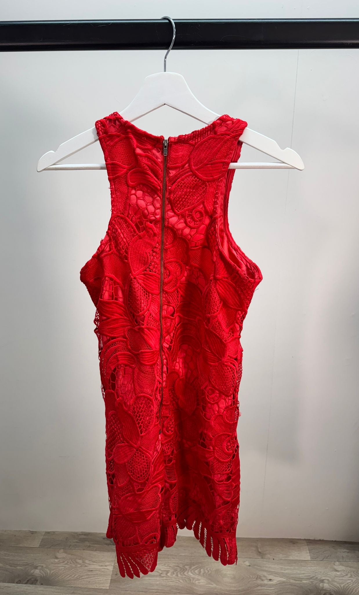 Lovers + Friends Orange Floral Dress – Small