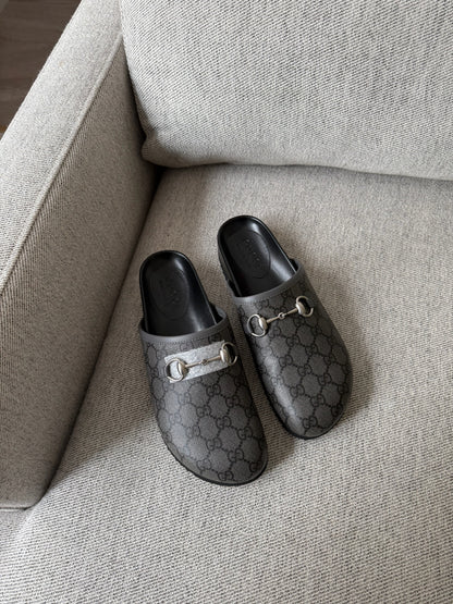 Gucci GG horsebite slider mule - Brand New UK 6.5
