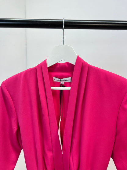 Karina Grimaldi Pink Wrap Around Dress (New In Tags-Small)