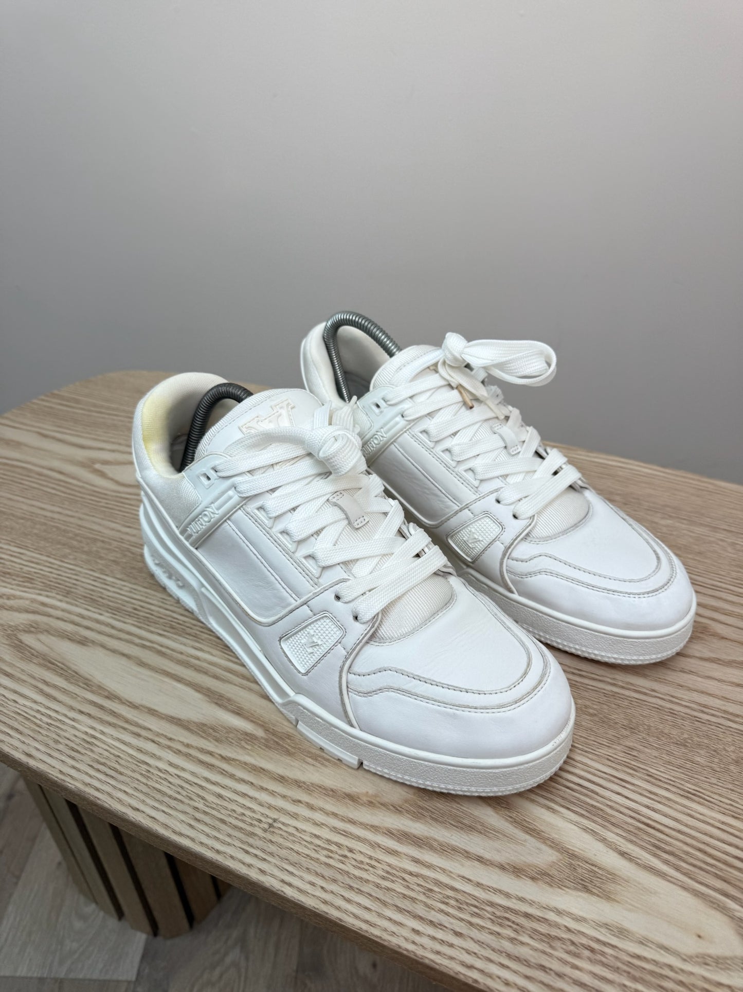 Louis Vuitton White by Virgil Abloh Trainer UK 8