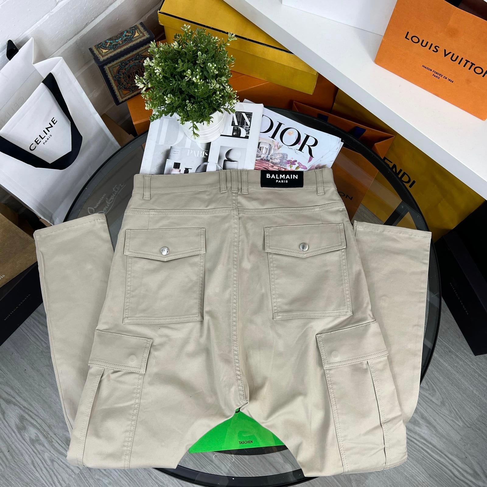 Louis Vuitton Tactical Trousers in Gray for Men