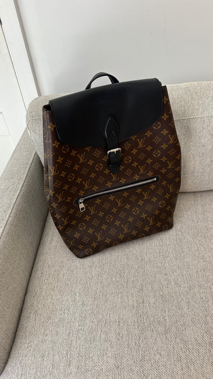 Louis Vuitton Palk Brown Monogram Backpack
