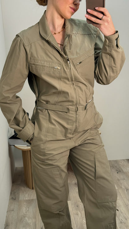 Stella McCartney Beige Cargo Jumpsuit - 38 EU / UK 10