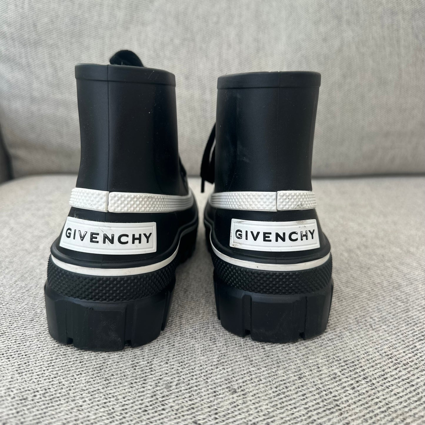 Givenchy Black & White Glaston Boots – EU 36 / UK 3