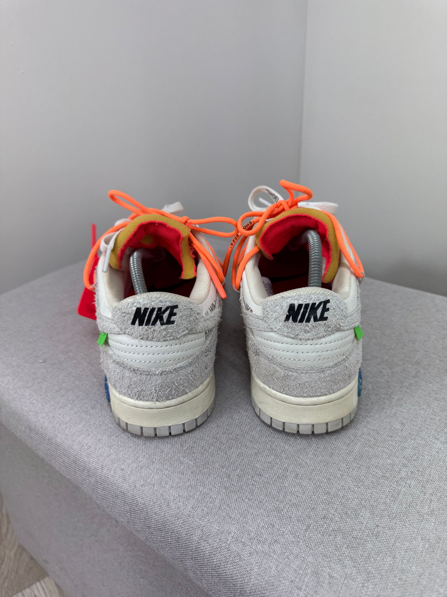 Nike Dunk low Sail /Orange Trainers-UK9