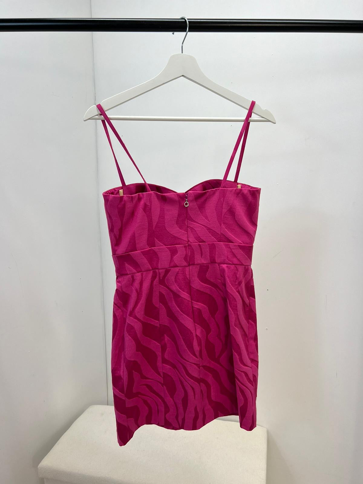 Just Cavalli Hot Pink Mini Dress- Brand New In Tags UK 10