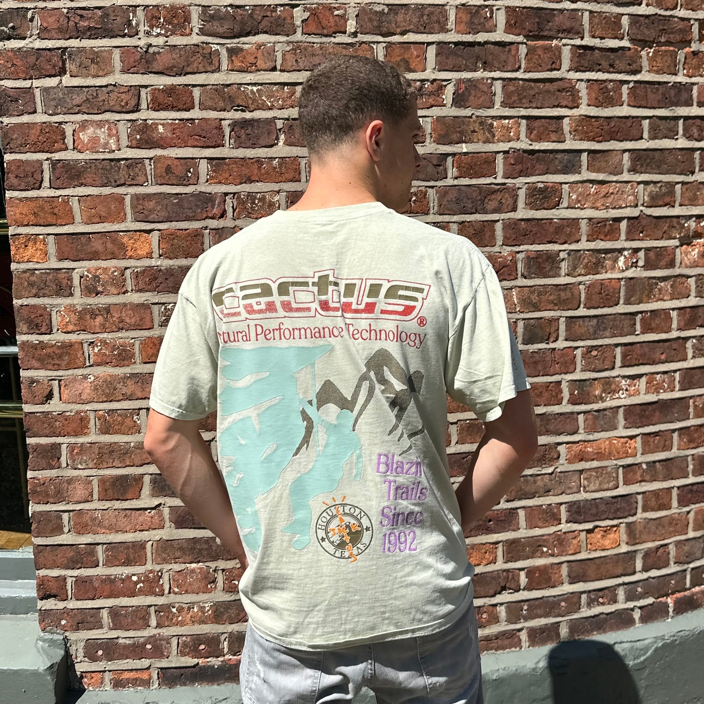 Travis Scott Cactus Trails Khaki T-Shirt – Medium