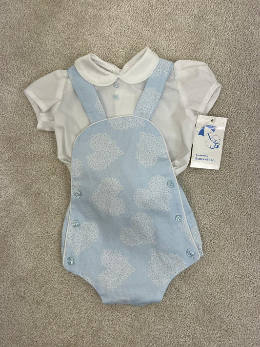 Creamciones Baby Ferr Blusa Romper & Shirt, Brand New - 6M