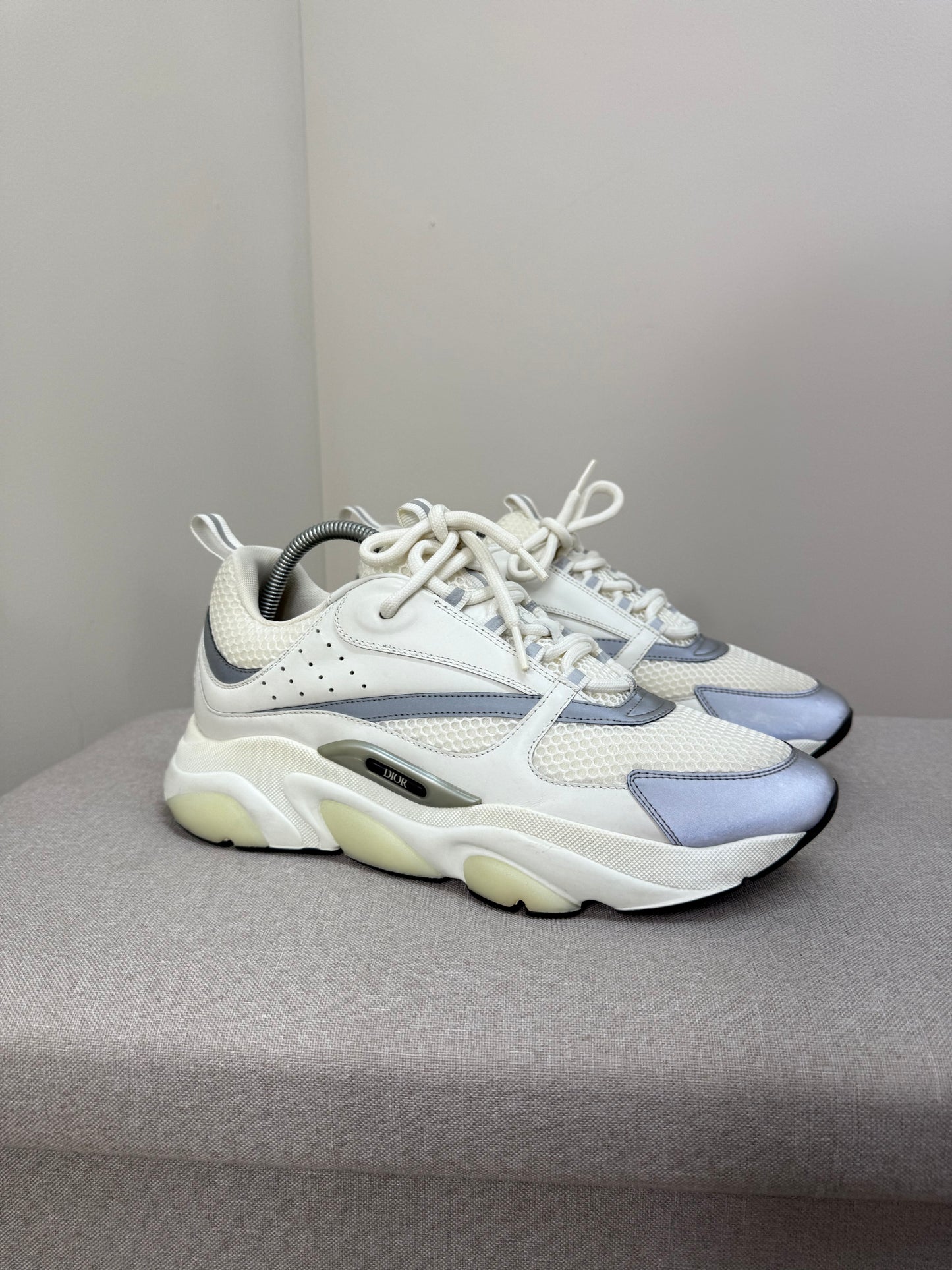 DIOR White B22 Trainers- UK 10