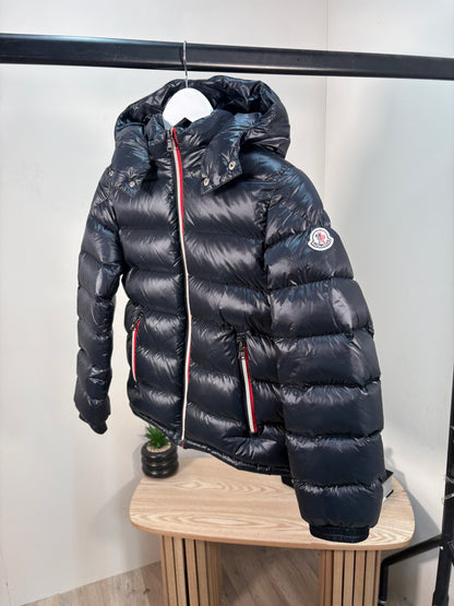 Moncler Navy Puffer Coat – 12Y
