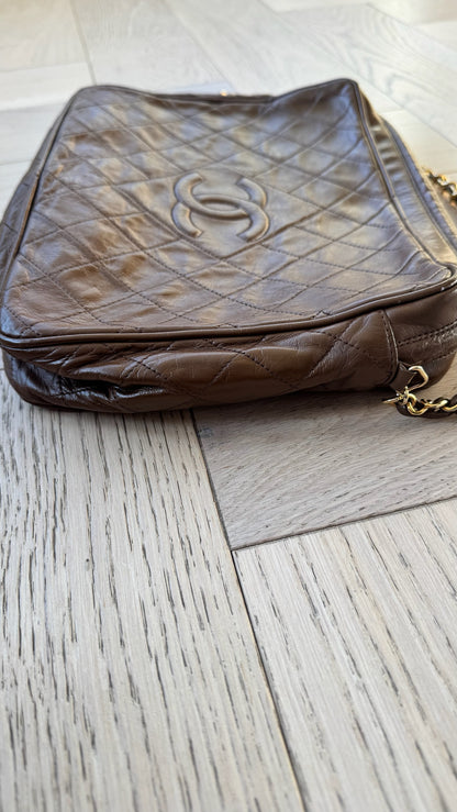 Chanel Vintage Chanel Lambskin Large Camera Bag