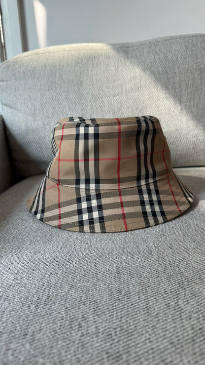 Burberry Vintage Checked Bucket Hat