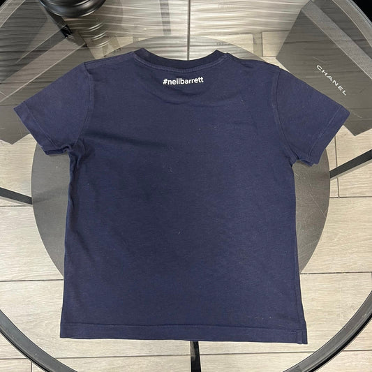 Kids Vilebrequin navy with red rat logo t-shirt - Age 8