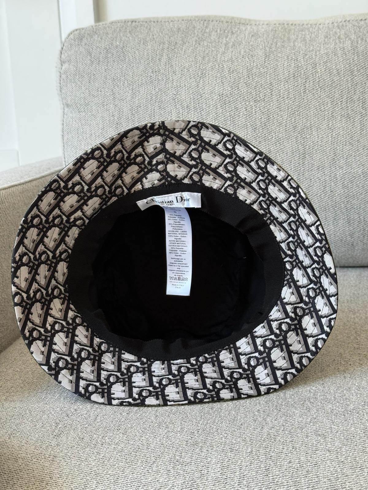 Dior Green Camouflage Bucket Hat - Size 58