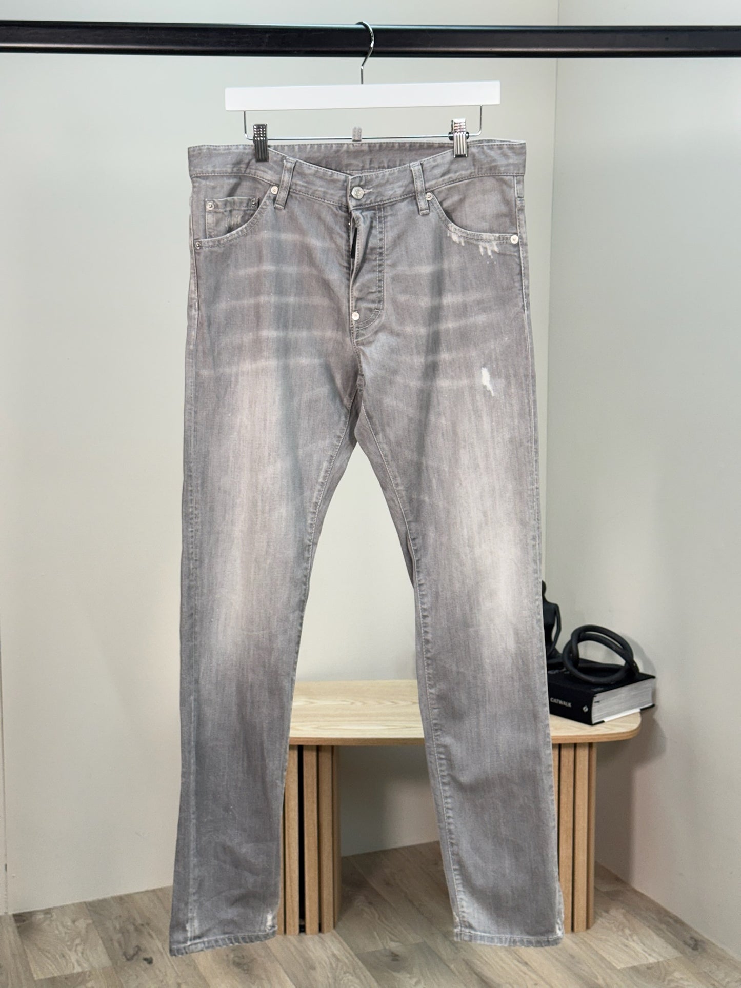Dsquared2 Grey Jeans - Size 50