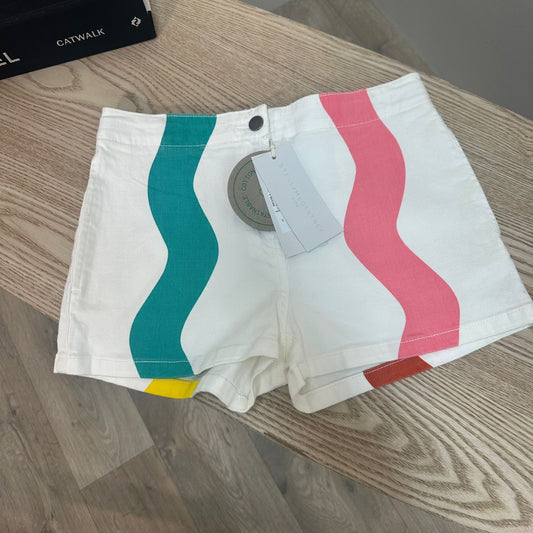 Kids Stella McCartney White Denim Shorts – New In Tags Age 14