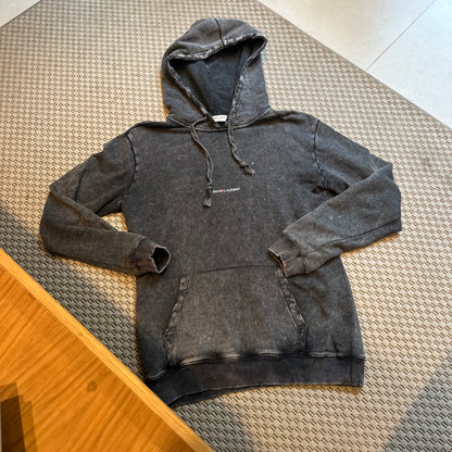 Saint Laurent Distressed logo Jumper - Small