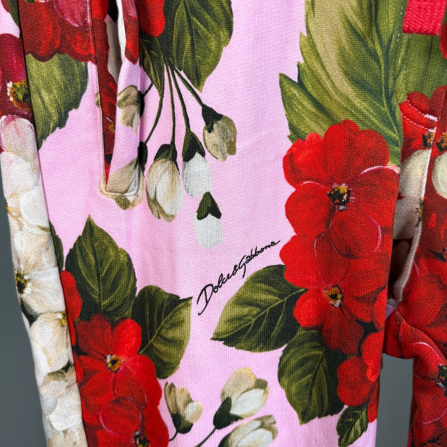 Kids Dolce & Gabbana Floral Track Pants – Age 11-12