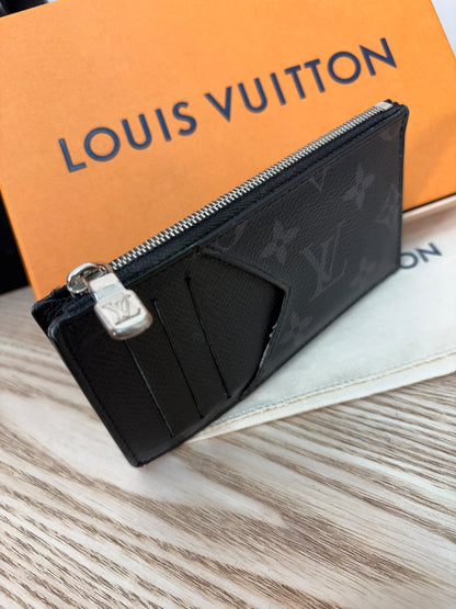 Louis Vuitton Monogram Eclipse card coin holder