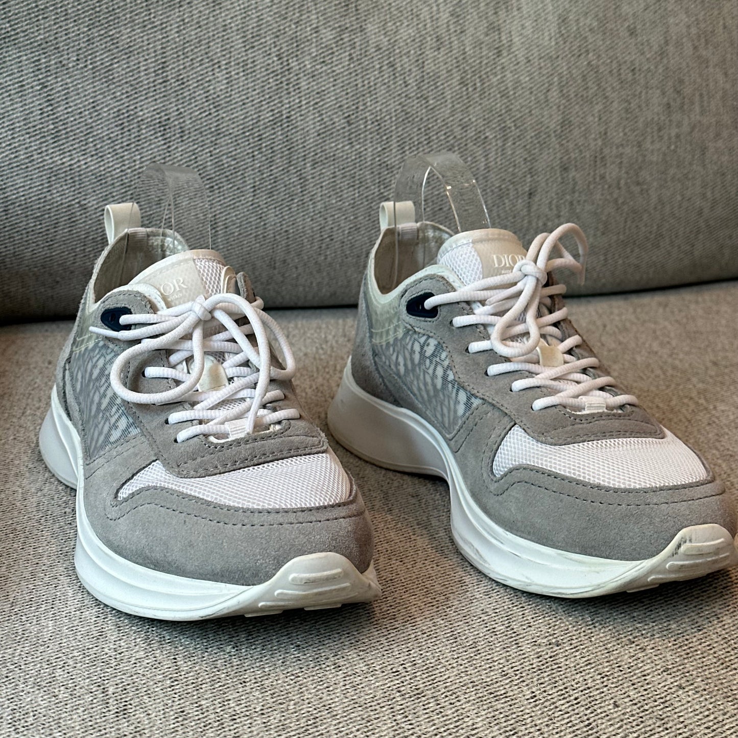 Dior B25 Grey Oblique Runner- UK 9