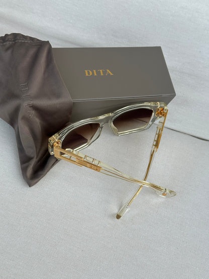 DITA Grandmaster- Seven Rectangular-Frame Acetate Sunglasses