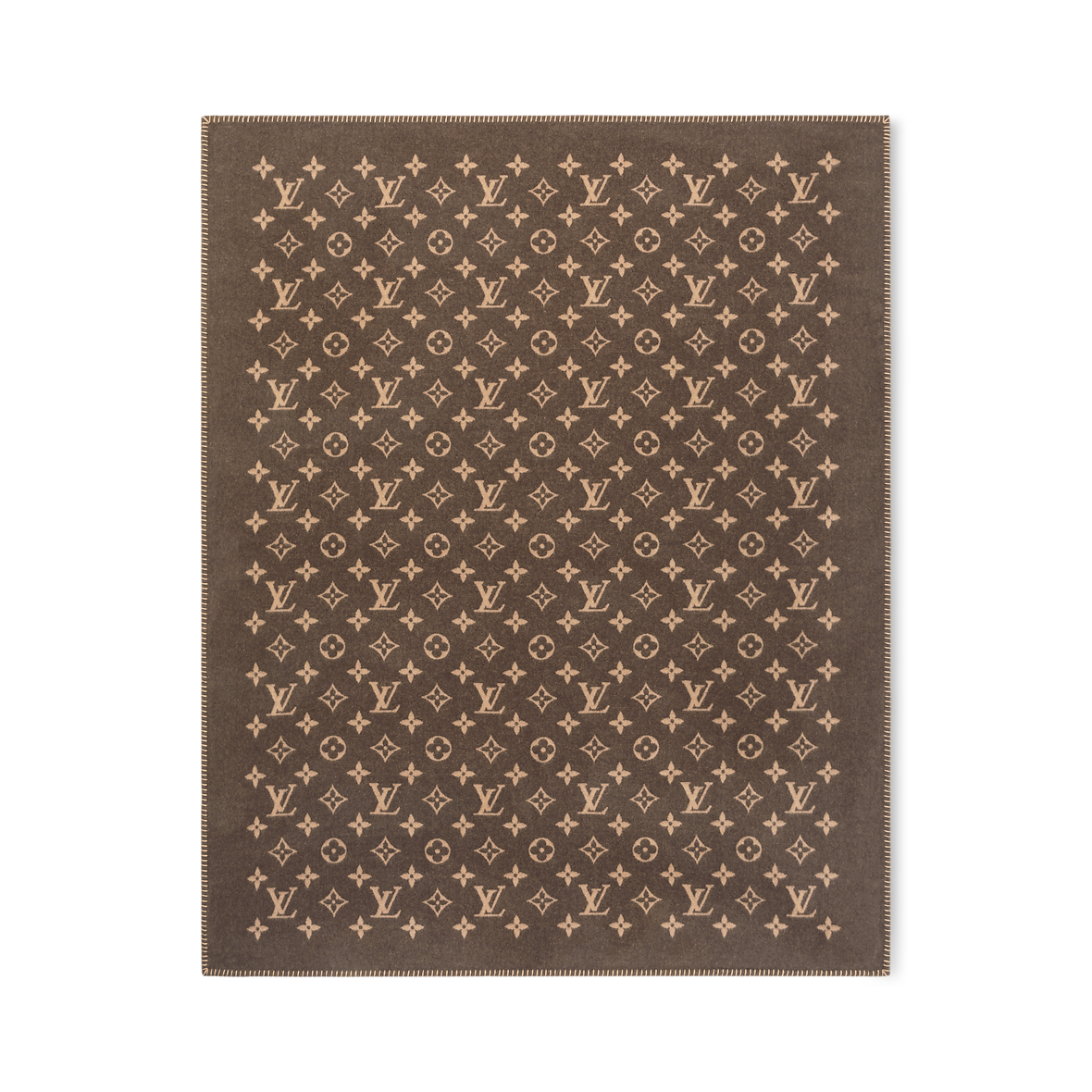 Louis Vuitton Neo Monogram Cashmere Blanket- Brand New In Box