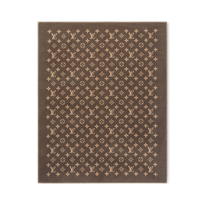 Louis Vuitton Neo Monogram Cashmere Blanket- Brand New In Box