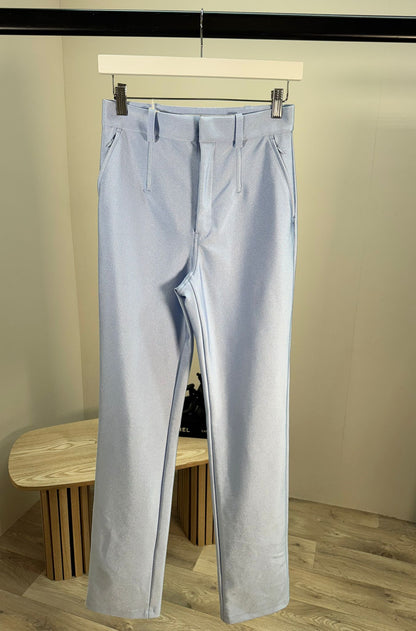 Alexander Wang Active Stretch Bodycon Pants In Blue – US 4