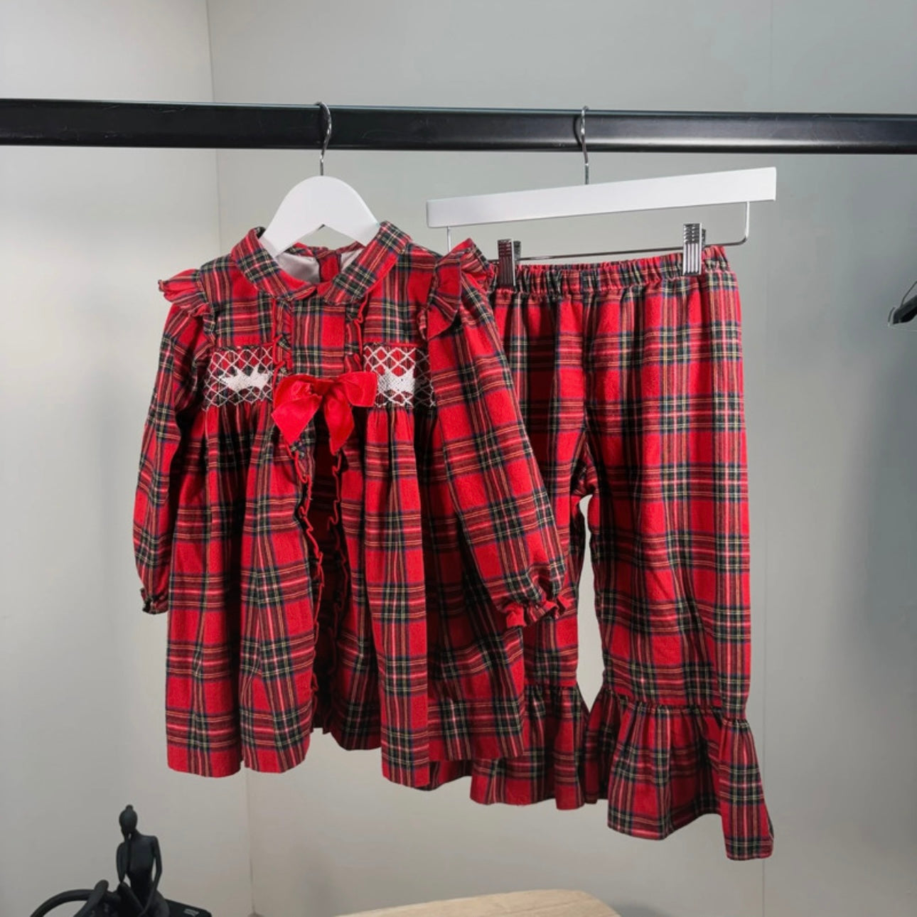 Kids Caramelo Tartan PJ Set – Age 4-5