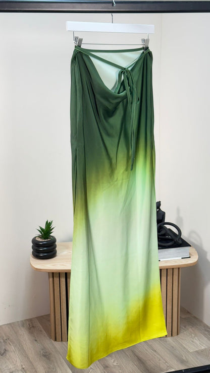 Rat & Boa Green Cypress Skirt-XXS