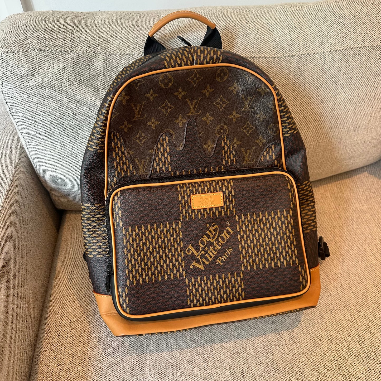 Louis Vuitton X Nigo Damier Giant Campus Backpack - Limited Edition , Brand New