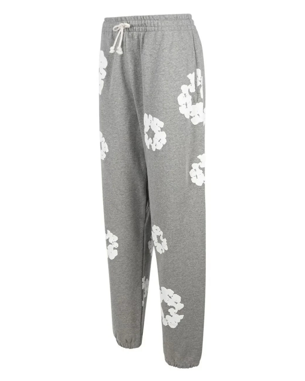 Denim Tears Grey Monochrome Wreath Tracksuit Bottoms – XL