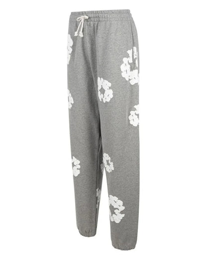 Denim Tears Grey Monochrome Wreath Tracksuit Bottoms – XL