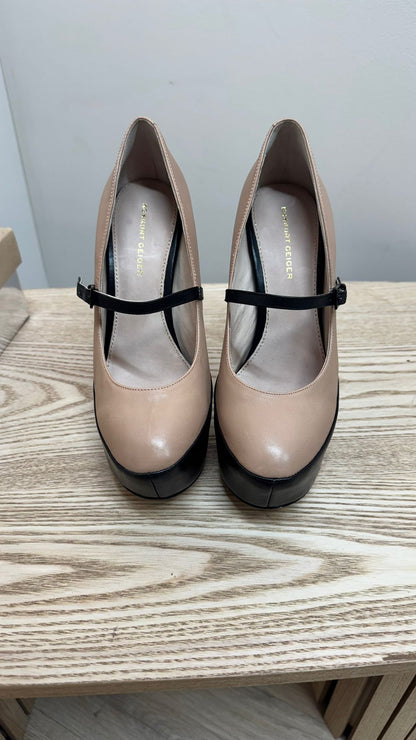 Kurt Geiger Nude Black Dream Heels – EU 38 / UK 5