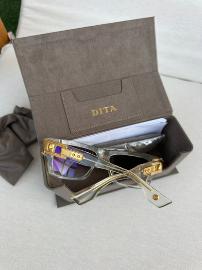 DITA Grandmaster- Seven Rectangular-Frame Acetate Sunglasses