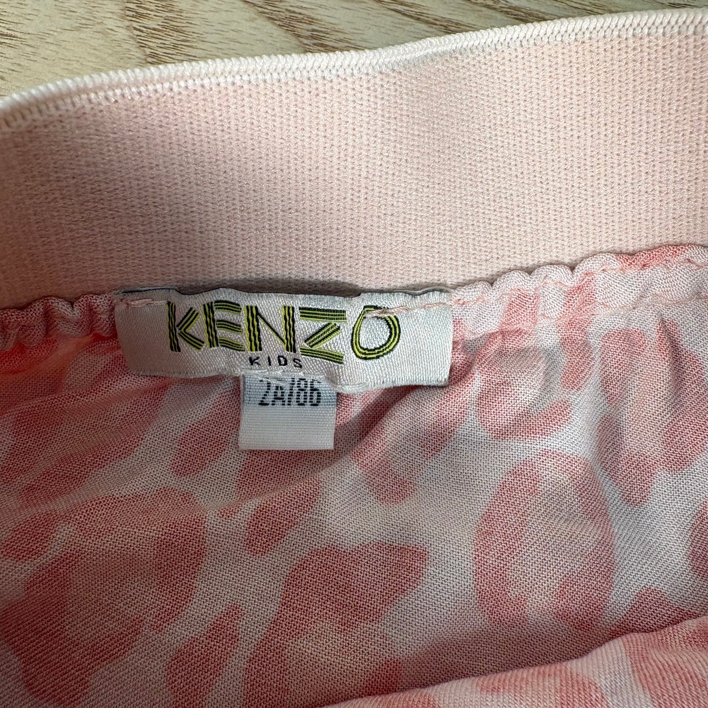 Kids Kenzo Orange Print Skirt – Age 2