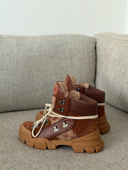 Gucci Flashtrek GG Sneaker boot, Brand New - 39/UK6