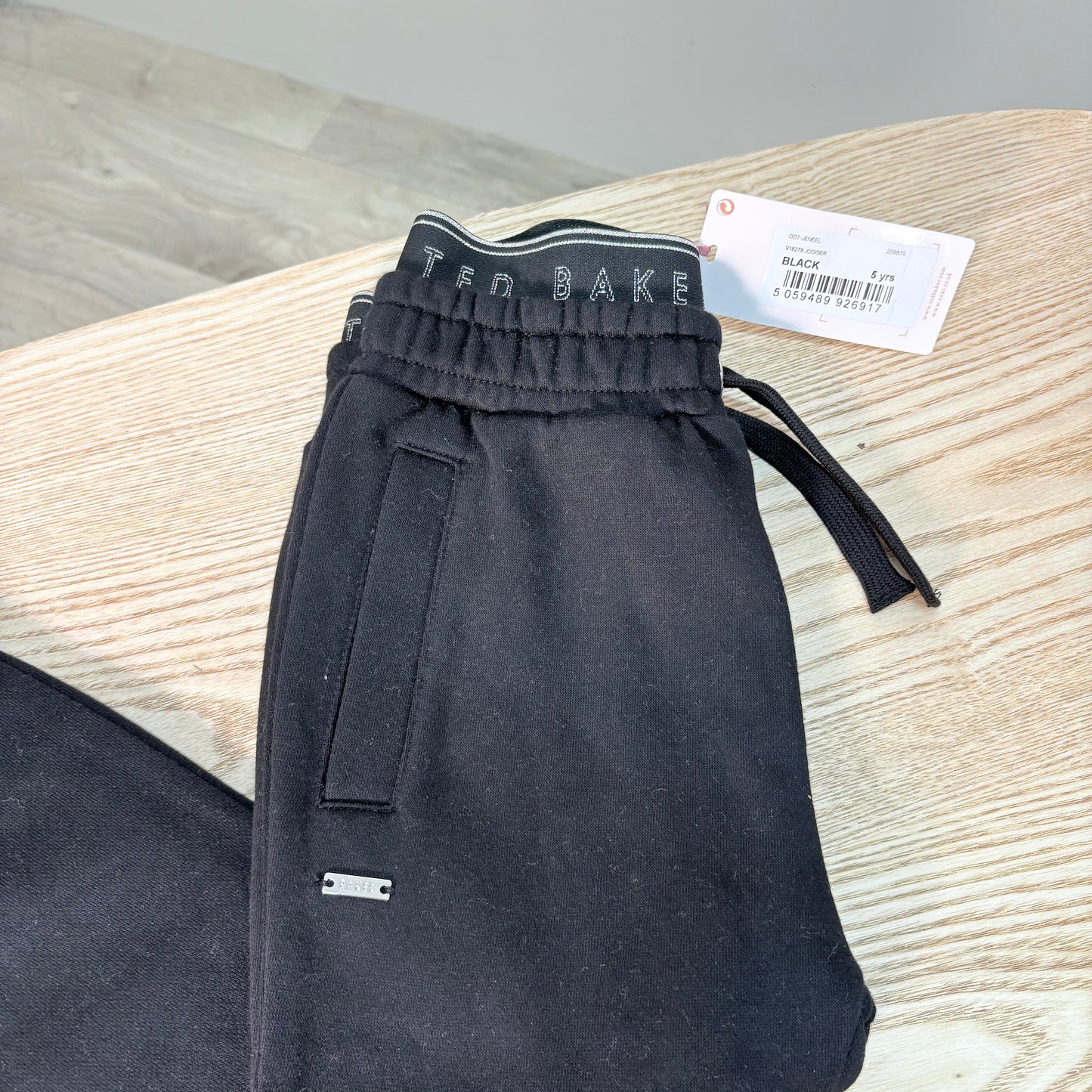 Kids Ted Baker Black Joggers – New In Tags Age 5