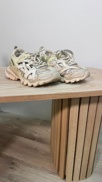 Balenciaga Cream Track Trainers – EU 28 / UK 8.5