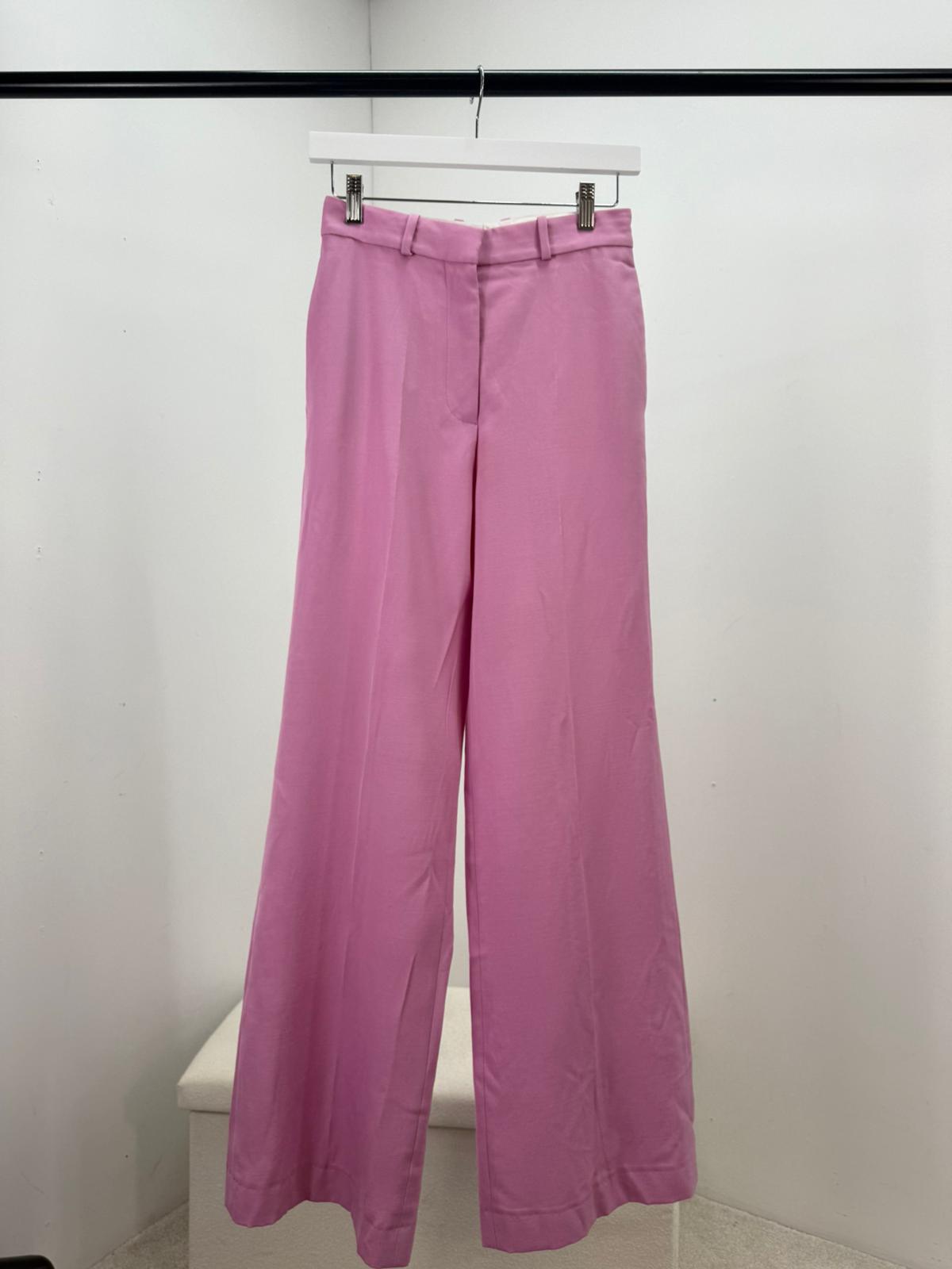 Stella McCartney Pink Straight Leg Trouser - Small